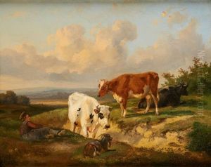 Vacher Se Reposant by Dirk Van Lokhorst