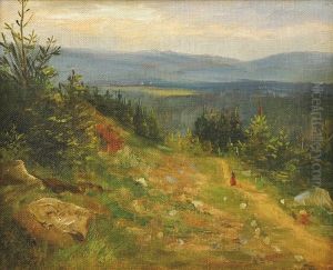 Path Through Forest by Stanislav Lolek