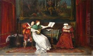 A Courting Couple by John Arthur Lomax