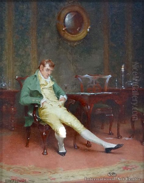 The Card Player - view 1
