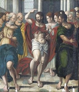 Die Teufelaustreibung (+ Christus Erscheint Seinen Jungern, Verso)