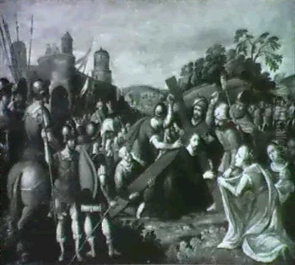 Christ On The Road To Calvary - view 1
