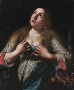 Die Busende Maria Magdalena by Aurelio Lomi