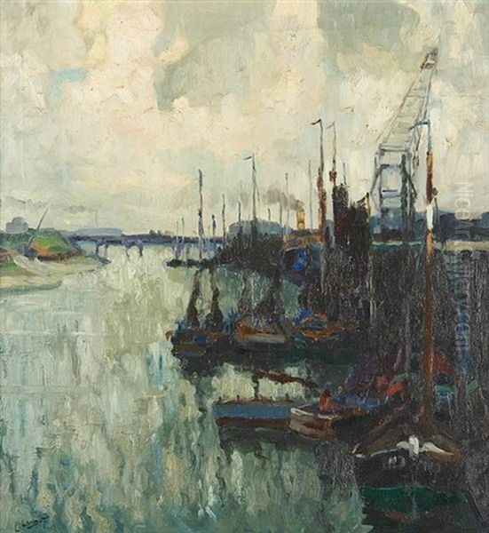 Le Port De Peche A Nieuport - view 1