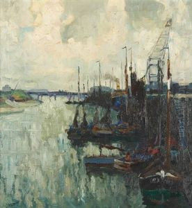 Le Port De Peche A Nieuport