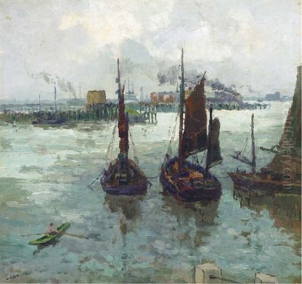 The Harbour Of Antwerp - view 1
