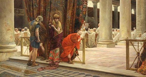 Claudius Appears Before The Senate - view 1
