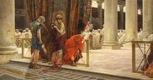 Claudius Appears Before The Senate by Edwin Longsden Long