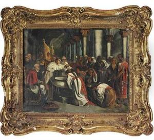Efter Erobringen Af Granada Dober De Kristne Maurerne Under Tvang
