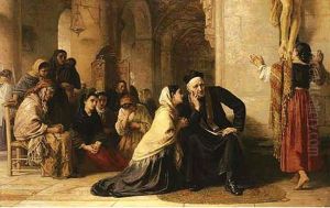 The Easter Vigil by Edwin Longsden Long
