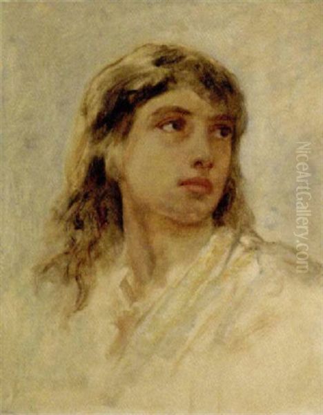 A Young Arab Girl - view 1