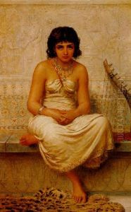 An Assyrian Captive by Edwin Longsden Long