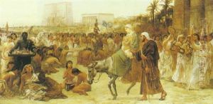 The Flight Into Egypt by Edwin Longsden Long
