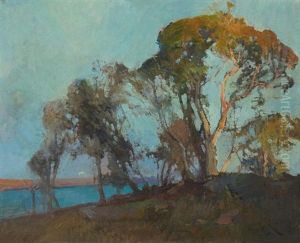 Evening Glow, Georges River by Sydney Long