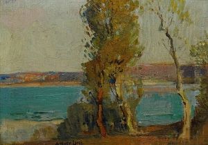 Narrabeen Lakes by Sydney Long