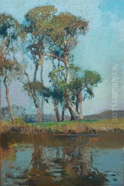 Landscape With Gum Trees - view 1