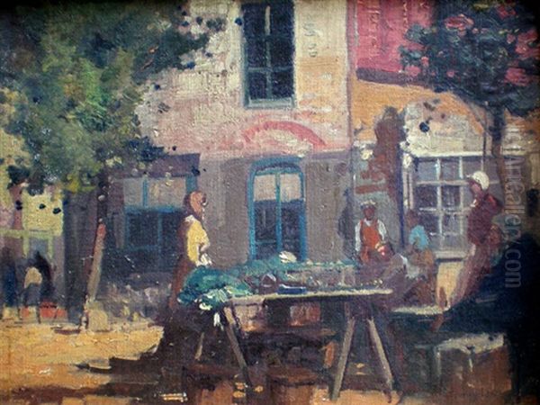 Market Stall Scene - view 1