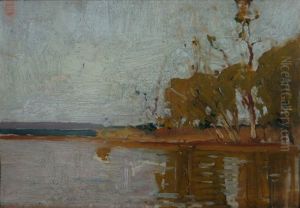 Narrabeen Lakes by Sydney Long