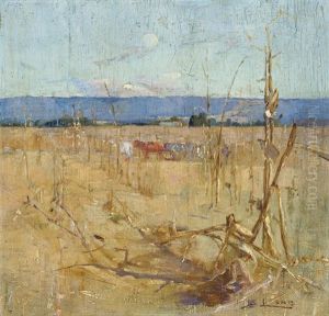 Corn Growing In The Hawkesbury by Sydney Long