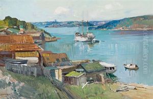 Across Berry's Bay To The Sobraon by Sydney Long