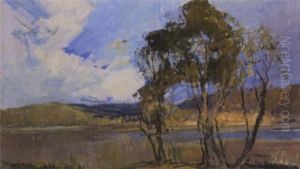 Narabeen Lakes by Sydney Long