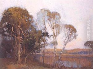 The Lake, Avoca by Sydney Long