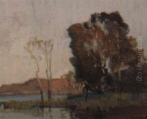 Narrabeen Lakes by Sydney Long