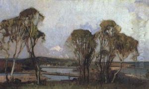 The Narabeen Lakes by Sydney Long