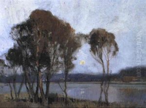 Narrabeen Lake, Sydney by Sydney Long