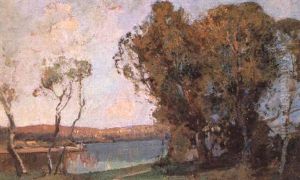 Near Dee Why by Sydney Long