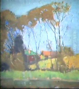 Narrabeen Lake, 1940 by Sydney Long