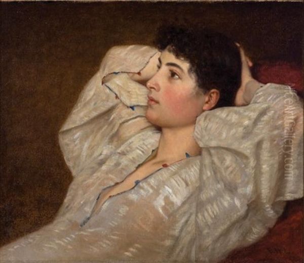 Seated Young Woman - view 1