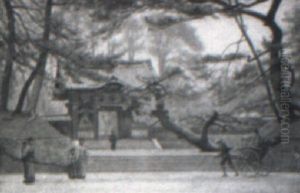 Shibo Temple, Tokio '03 by Ernest Wadsworth Longfellow