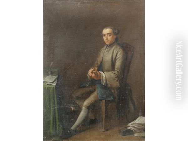 The Harpsichordist (+ And The Violinist; Pair) - view 1
