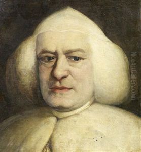 Portrait Of A Doge, Traditionally Identified As Doge Paolo Renier, Bust-length, In Official Robes by Alessandro Longhi