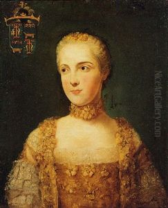 Ritratto Di Gentildonna Con Stemma Nobiliare