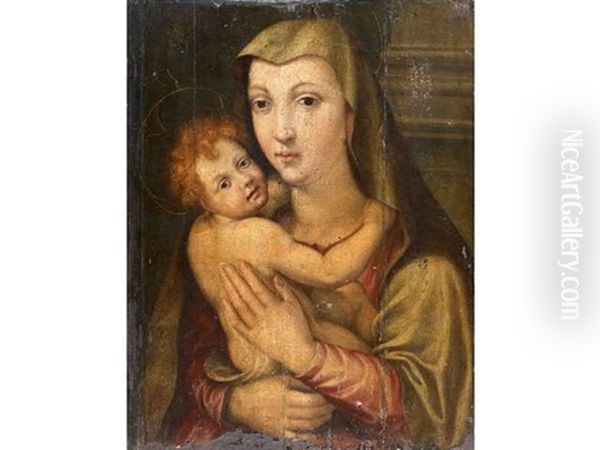 Vierge A L'enfant - view 1