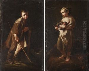 Giovani Contadini by Pietro Longhi