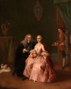 La Visita Alla Dama (besuch Bei Einer Dame) by Pietro Longhi