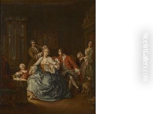 The Hairdresser And A Visitor (pair)