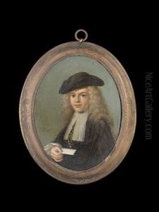 Portrait Of A Gentleman In Clerical Dress With A Black Tricorn Hat