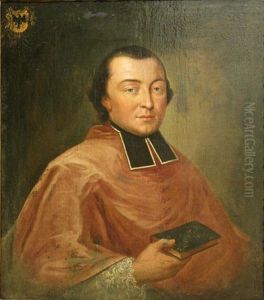 A Portrait Of A Cardinal, Half-length, Holding A Prayer Book