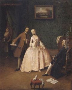 Lezione Di Canto by Pietro Longhi