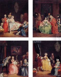Interior Scene by Pietro Longhi