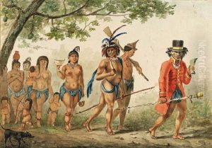 A Procession, South America by Pierre J. Benoit
