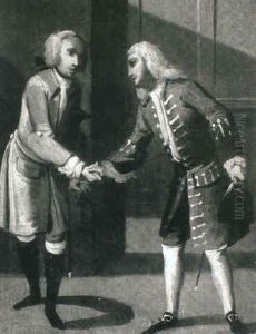 The Greeting by Pietro Longhi