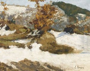 Paesaggio Alpino by Emilio Longoni
