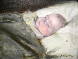 Sleeping Child by Sir John Longstaff