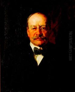Portrait Of Michael Stirling Grant by Sir John Longstaff