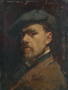 Portrait Of Gentleman, Possibly A Self-portrait by Sir John Longstaff